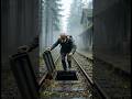 Secret Bunker Hidden Beneath Abandoned Train Tracks | Cinematic Escape #aivideo #immersivevr #vr
