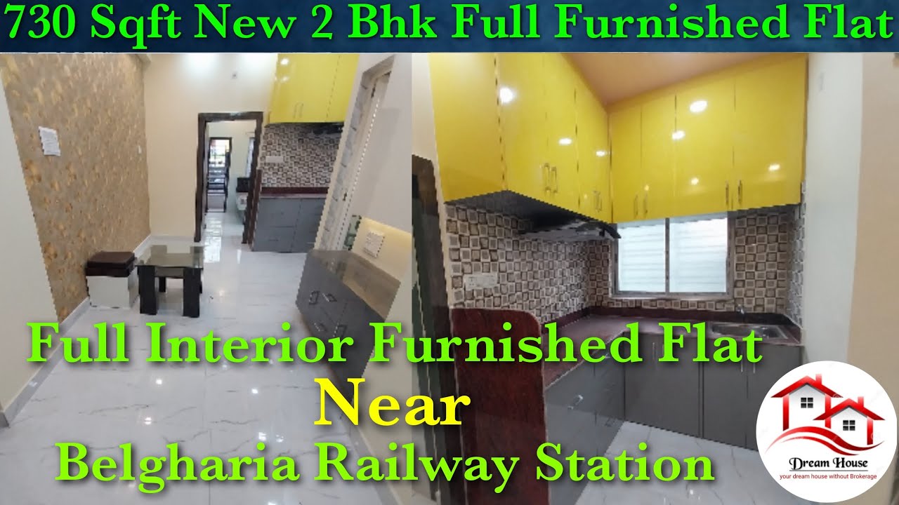 SOLD |Full Furnished Flat | 2 Bhk 730 sqft New Flat In Belgharia | North Kolkata |Ready to move