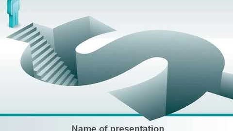 Financial Debt PowerPoint Template by PoweredTemplate.com