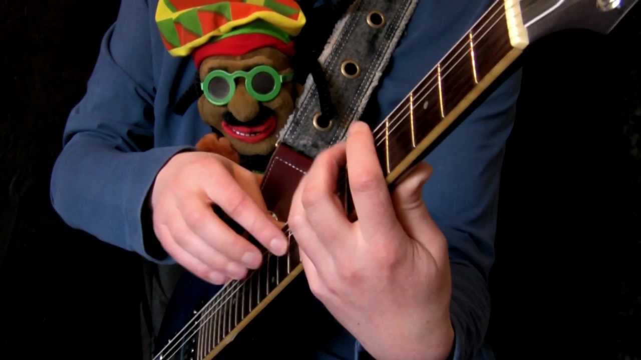 How To Play Hit The Road Jack Guitar Tapping Part 2 VERSE YouTube