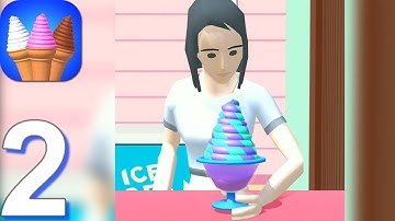 Ice Cream Inc. - Gameplay Walkthrough Part 2 Levels 16-36 (Android Gameplay)