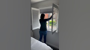 Our popular blackout shutter - 50% off the shade ☀️ #blinds #shutters