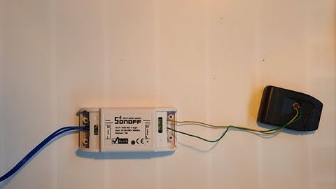 Modify Sonoff Basic  v2  to control remote garage door