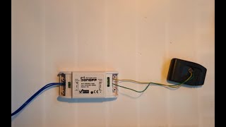 Modify Sonoff Basic  v2  to control remote garage door