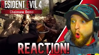RESIDENT EVIL 4 REMAKE: CHAINSAW DEMO TRAILER REACTION! | MARCH CAPCOM SPOTLIGHT SHOWCASE