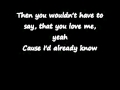 Frankie J - More Than Words (with lyrics)