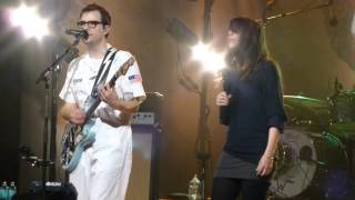 “Go Away” Weezer &amp; Frances Quinlan@Trocadero Theatre Philadelphia 10/25/14