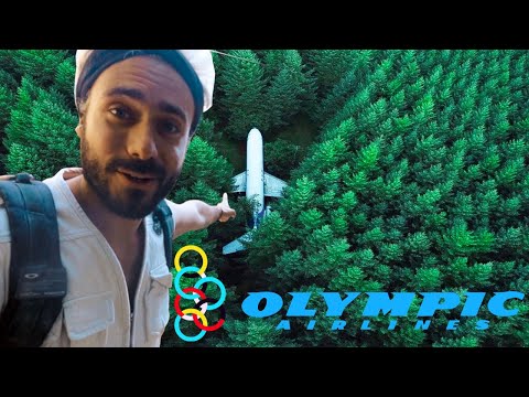 FOUND A GREEK AIRPLANE IN THE MIDDLE OF A FOREST