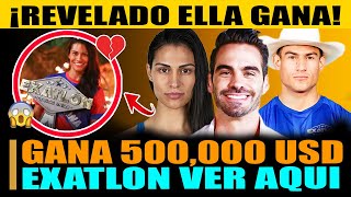 INCREÍBLE REVELAN GANADORA DE EXATLÓN EEUU 😱 ELLA SE LLEVA 500,000 DÓLARES 💥 VER AQUI