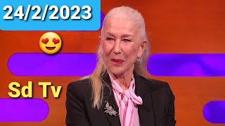 FULL Graham Norton Show  Dame Helen Mirren, Ariana DeBose, Pedro Pascal, Freya Ridings