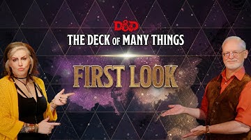 The Deck of Many Things | First Look | D&D
