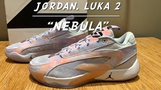 Jordan Luka 2 “Nebula” (DX8733-005) on feet and Unboxing.
