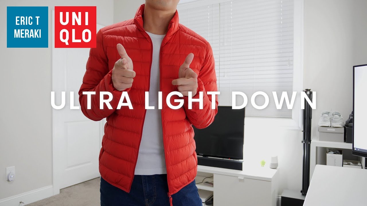 UNIQLO HAUL] Men's Light Down Jacket Review | Info Guide - YouTube