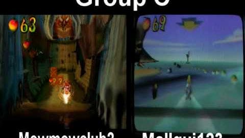 IAS2: Group C - Mallqui123 Vs Mowmowclub2 - Crash 3 -  Race to 3 Gems and 4 Crystals - Part 2 / 2