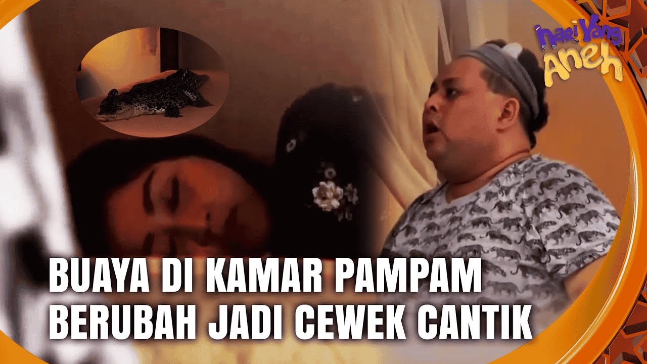 Pampam Bingung! Buaya Tadi Kok Berubah Jadi Cewek Cantik! | Hari Yang Aneh Eps 38 Full