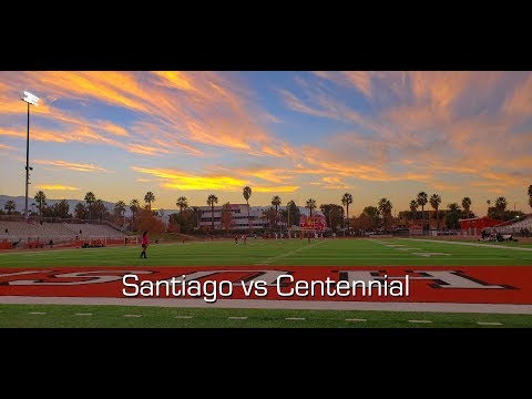 Santiago High School Girls JV Soccer | Santiago vs Centennial