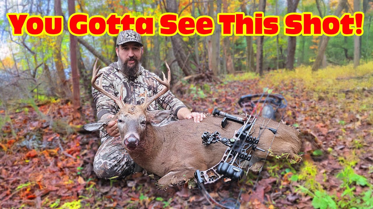 Jake Drops a Monster 10-Point Buck with His Bow! | Keystone Hunters | Pennsylvania