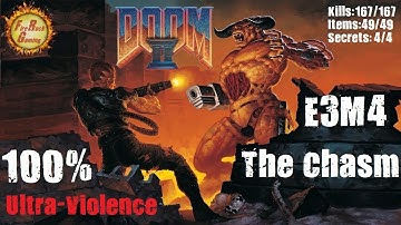 Doom 2 [E3M4:Map24]: The Chasm - 100% (UV) Walkthrough