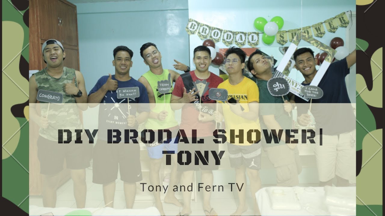Diy Brodal Shower | Tony - Youtube
