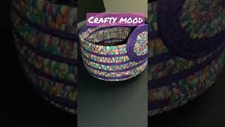 💖fabric rope storage bowls