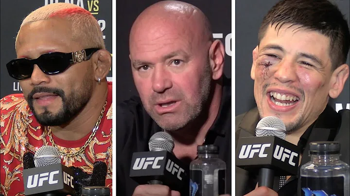 Dana White: DISRESPECTFUL bringing Figueiredo inside Cage- Brandon Moreno RESPONDS