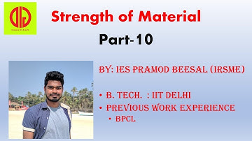 SOM Part 10 Principal stress, derivation and Mohr circle