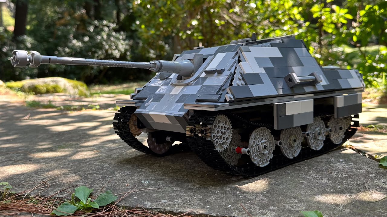 Lego RC Jagdpanther - YouTube