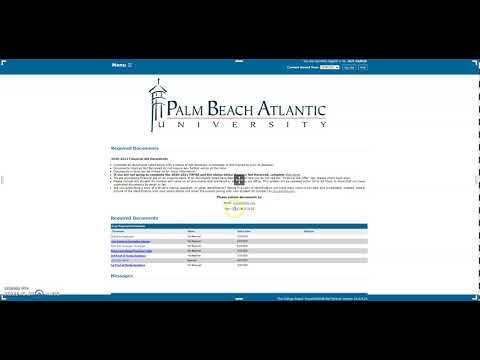 PBA - Financial Aid Portal