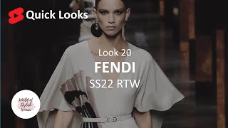 Download Lagu Quick Looks | FENDI | Look 20 | SS22 RTW MP3