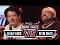 Kevin Smith vs Elijah Wood! - CELEBRITY MOVIE FIGHTS LIVE!