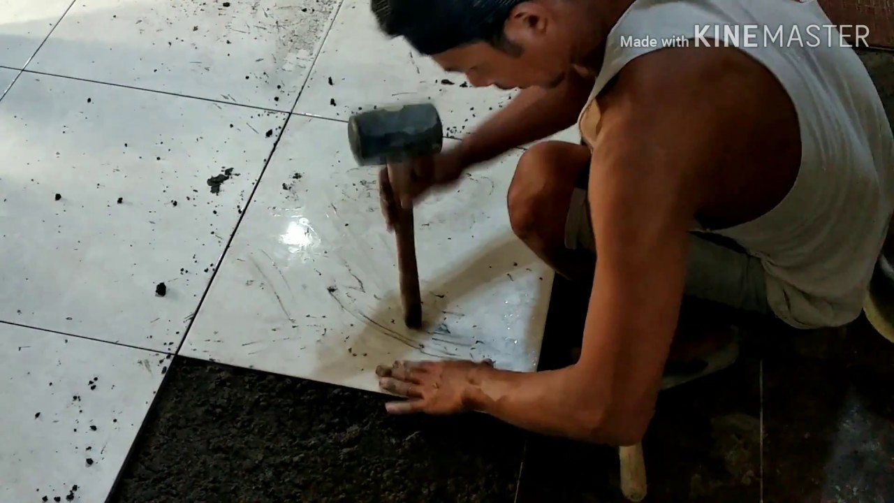 Cara memasang keramik lantai YouTube