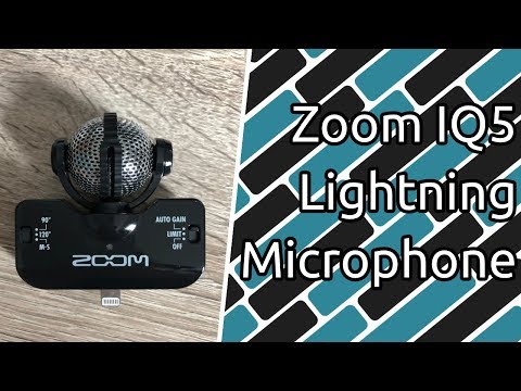 Zoom IQ5 Lightning Microphone for iPhone and iPad Review