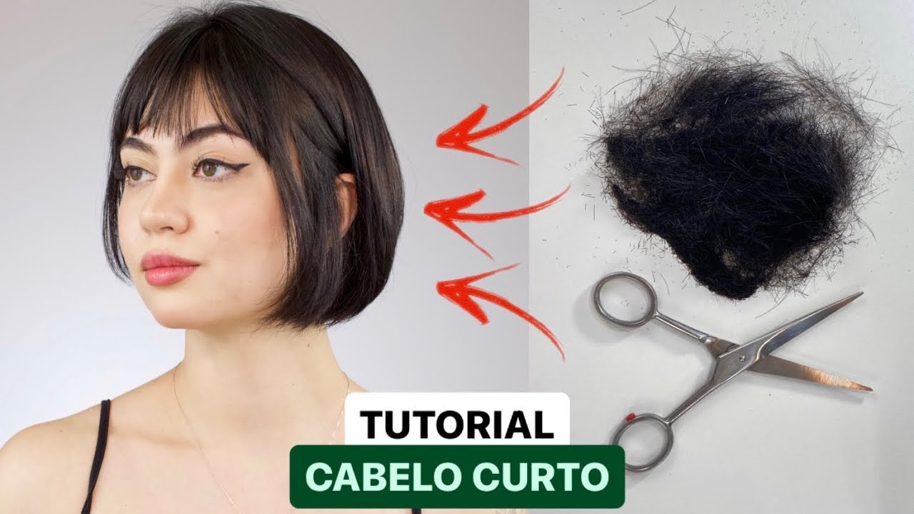 CORTANDO MEU CABELO CURTO SOZINHA (EM CASA) | Namie Kishimoto