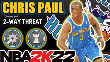 NBA 2K22 BEST PRIME CHRIS PAUL BUILD