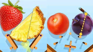 Juicy Fruit Slicing! Very satisfying and relaxing ASMR slicing game screenshot 3