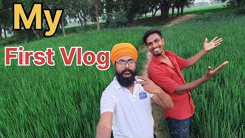 My First Vlog ||😍