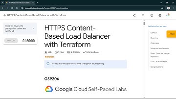 HTTPS Content-Based Load Balancer with Terraform | #qwiklabs | #GSP206 #CLI