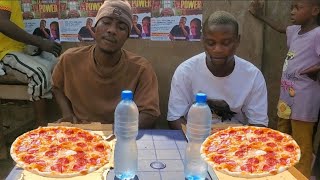 $1000 Pizza Food Challenge; First Person to Finish Goes Home with The Prize 