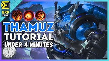 4-Minute Thamuz Tutorial in EXP Lane (MLBB S34)