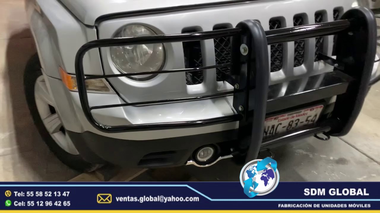 Tumbaburros para Patriot de Jeep 2022 2021 burrera para choques venta