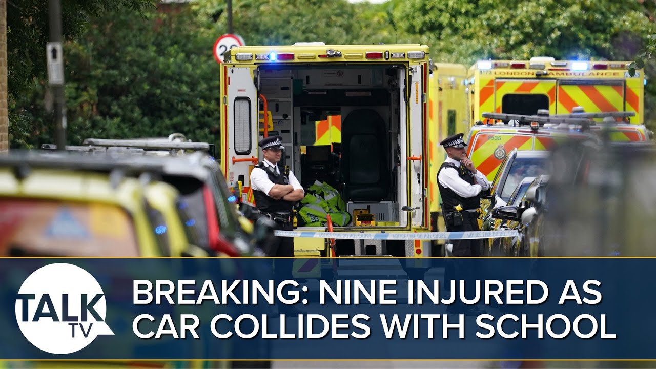 Seven Children And Two Adults Injured After Car Crashes Into School In ...