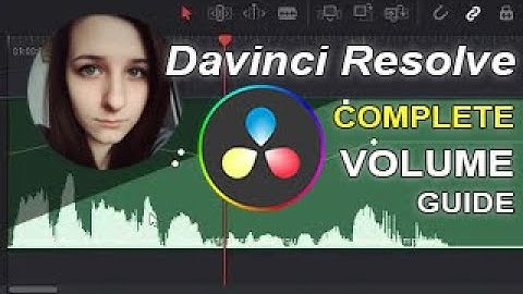 Adjust Volume In Davinci Resolve 18