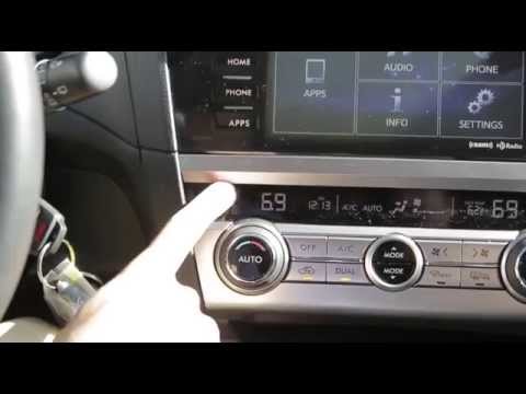 2015 Subaru Outback/Legacy Clock Setting | Daylight Savings Time | Morrie&rsquo;s Subaru