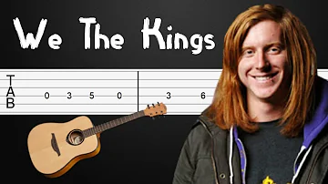 Sad Song - We The Kings Guitar Tutorial, Guitar Tabs, Guitar Lesson (Fingerstyle)