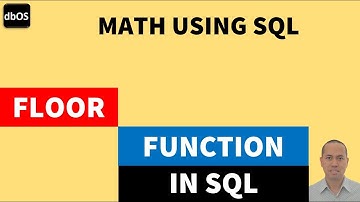FLOOR function in SQL  | SQL FLOOR function