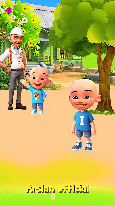 Upin Ipin kangen keluarga #shorts #animasi #lucu #shortsfeed