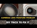 How to remove condensation from camera lenses | DIY to fix