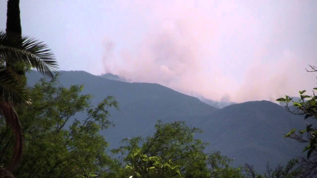 Brown Fire, near Sierra Vista, Time Lapse. Day 2, Part 2 YouTube