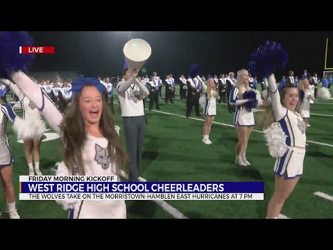 The Wolves showed school spirit bright and early ahead of the football game against the Morristown Hamblen East Hurricanes at 7 p.m. FRIDAY MORNING KICKOFF:  West Ridge High School
