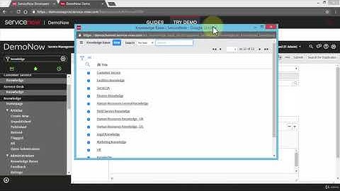 Knowledge Base & Service Catalog   ServiceNow Certified Administration For Beginners